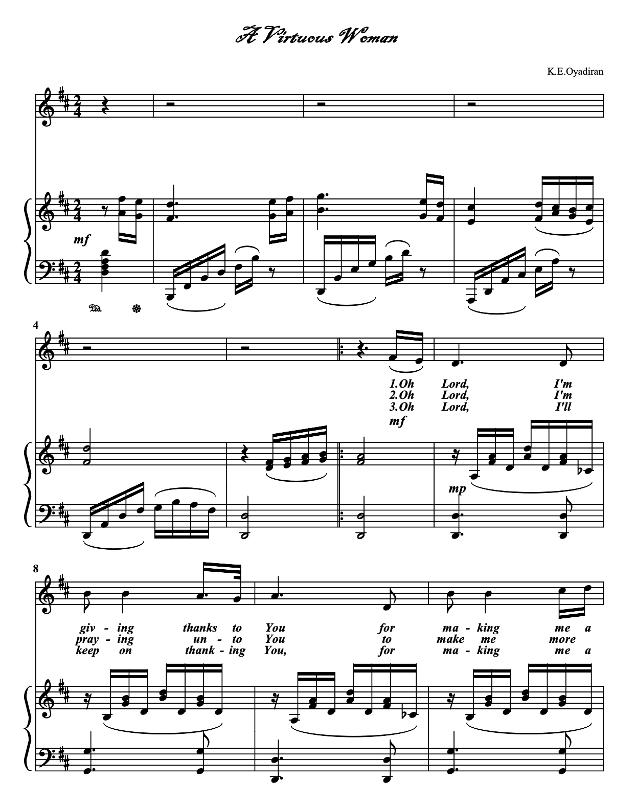 Archive image for A Virtuous Woman