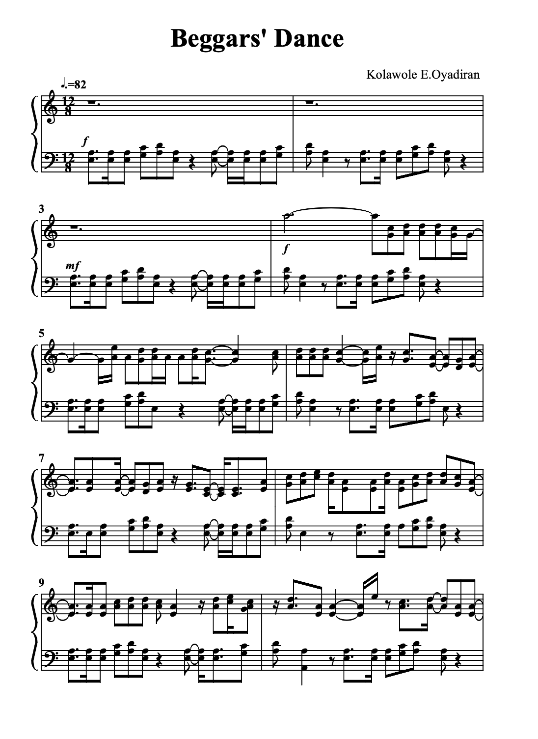 Archive image for Beggars' Dance