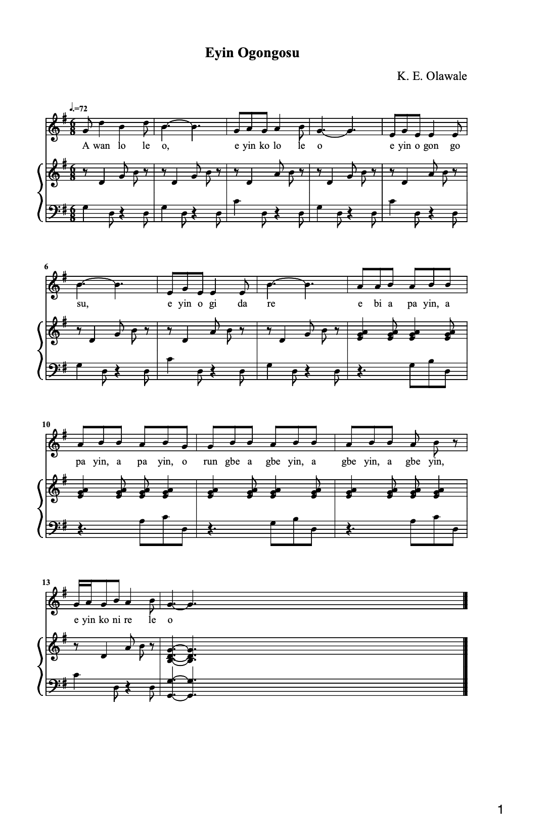 Archive image for Eyin Ogongosu