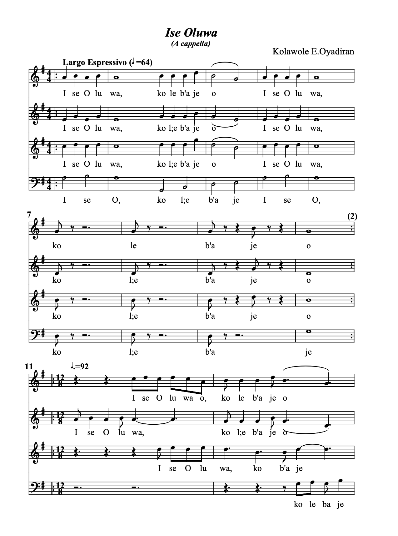 Archive image for Ise Oluwa