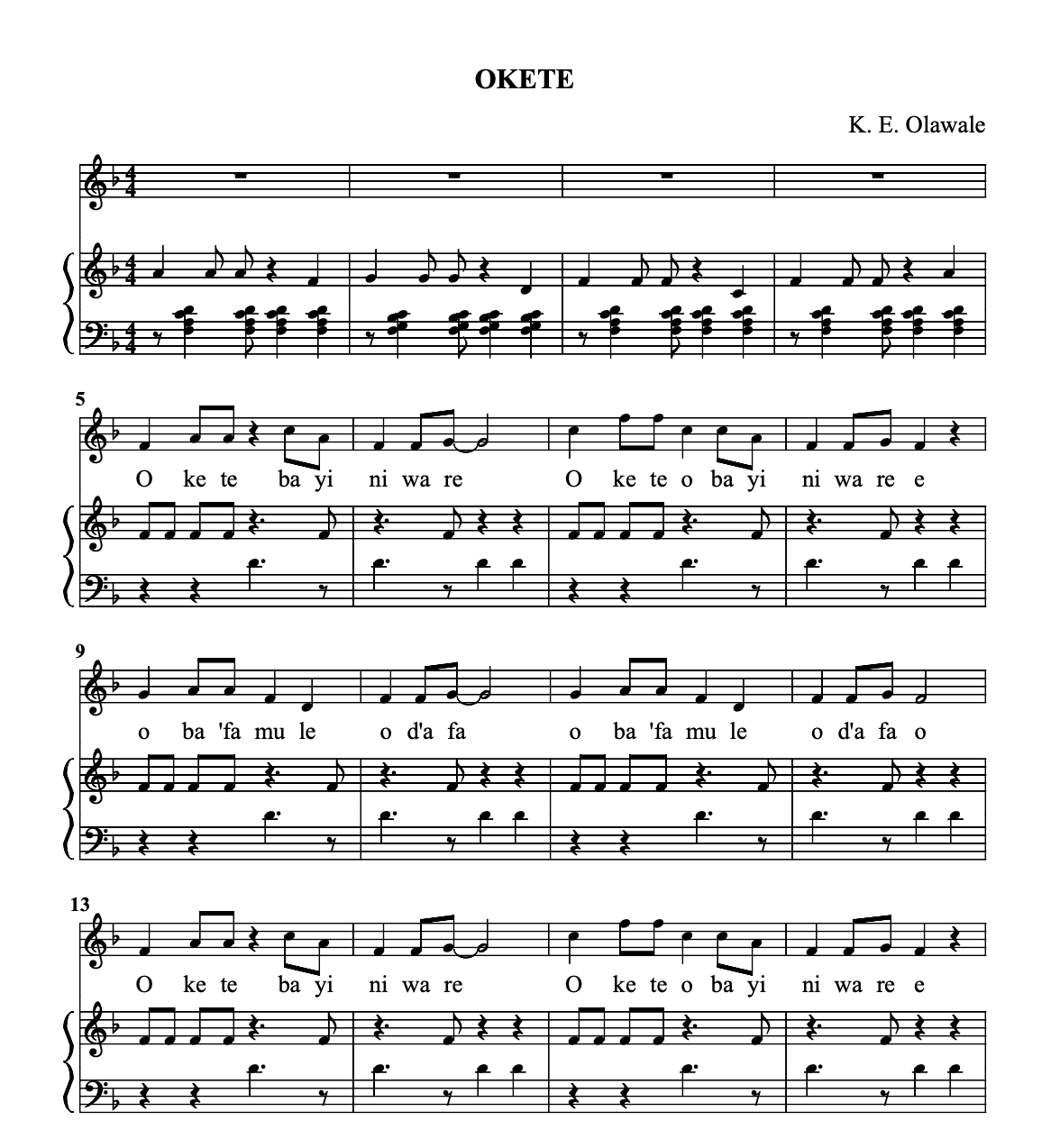 Archive image for Okete