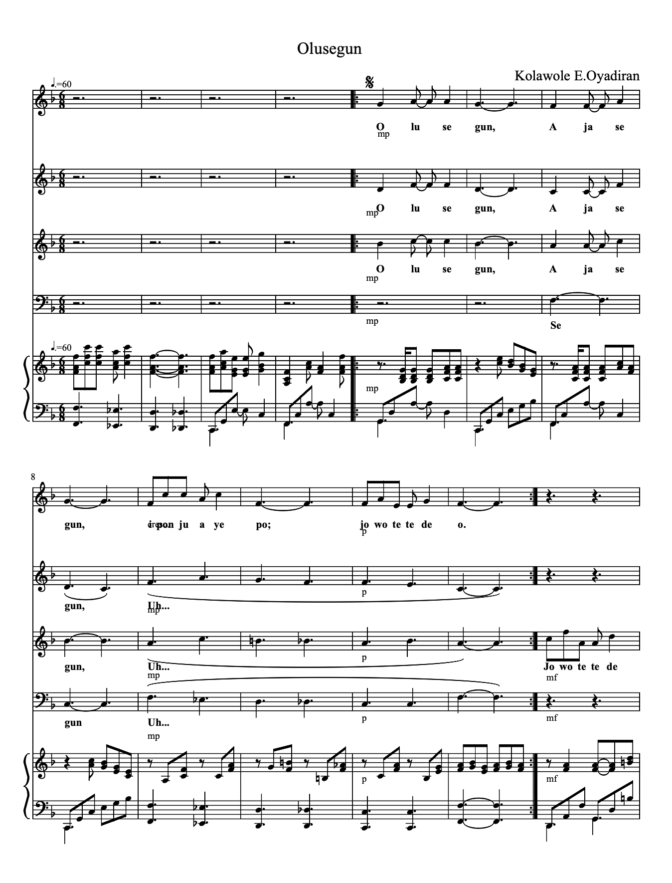 Archive image for Olusegun