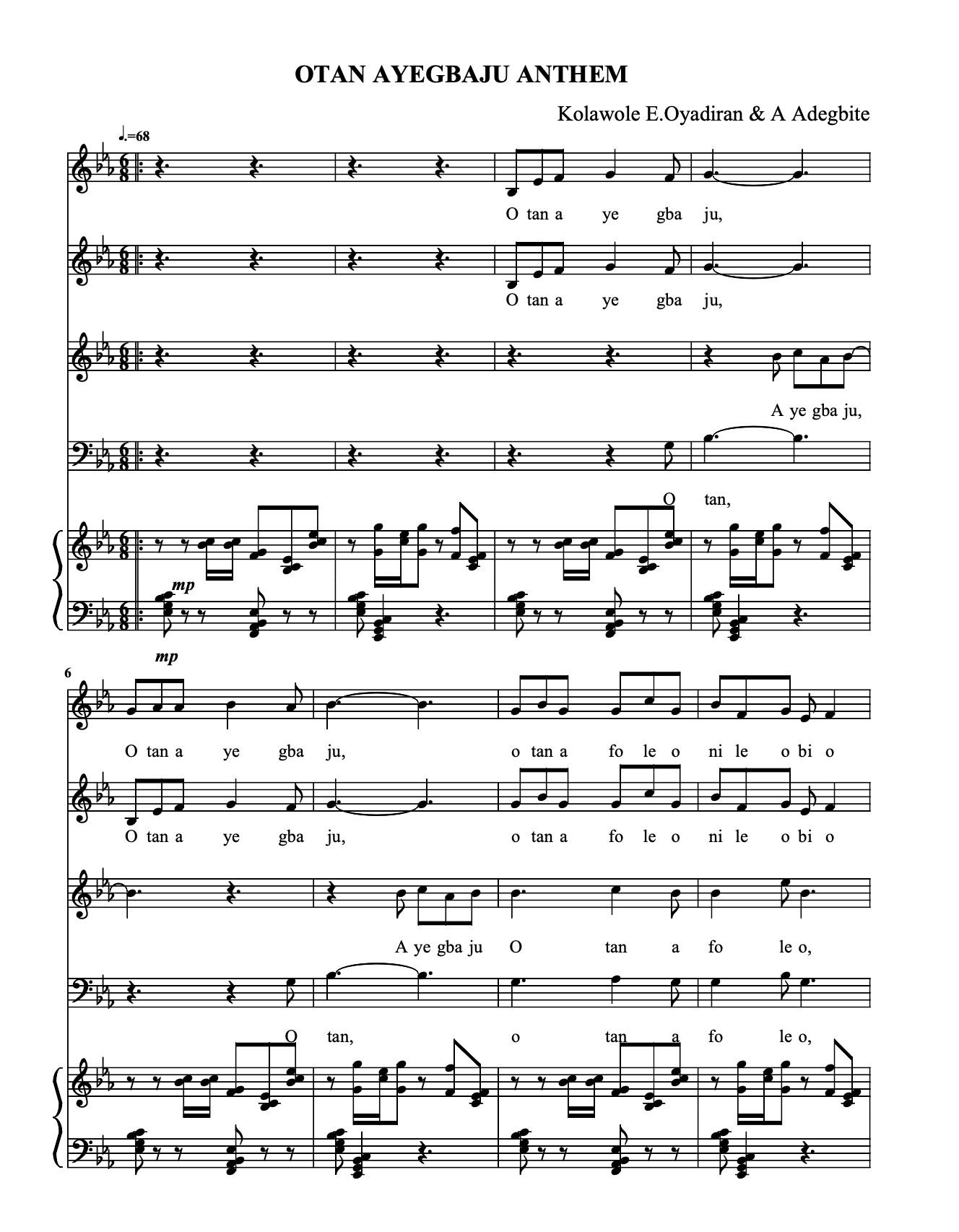 Archive image for Otan-Ayegbaju Anthem