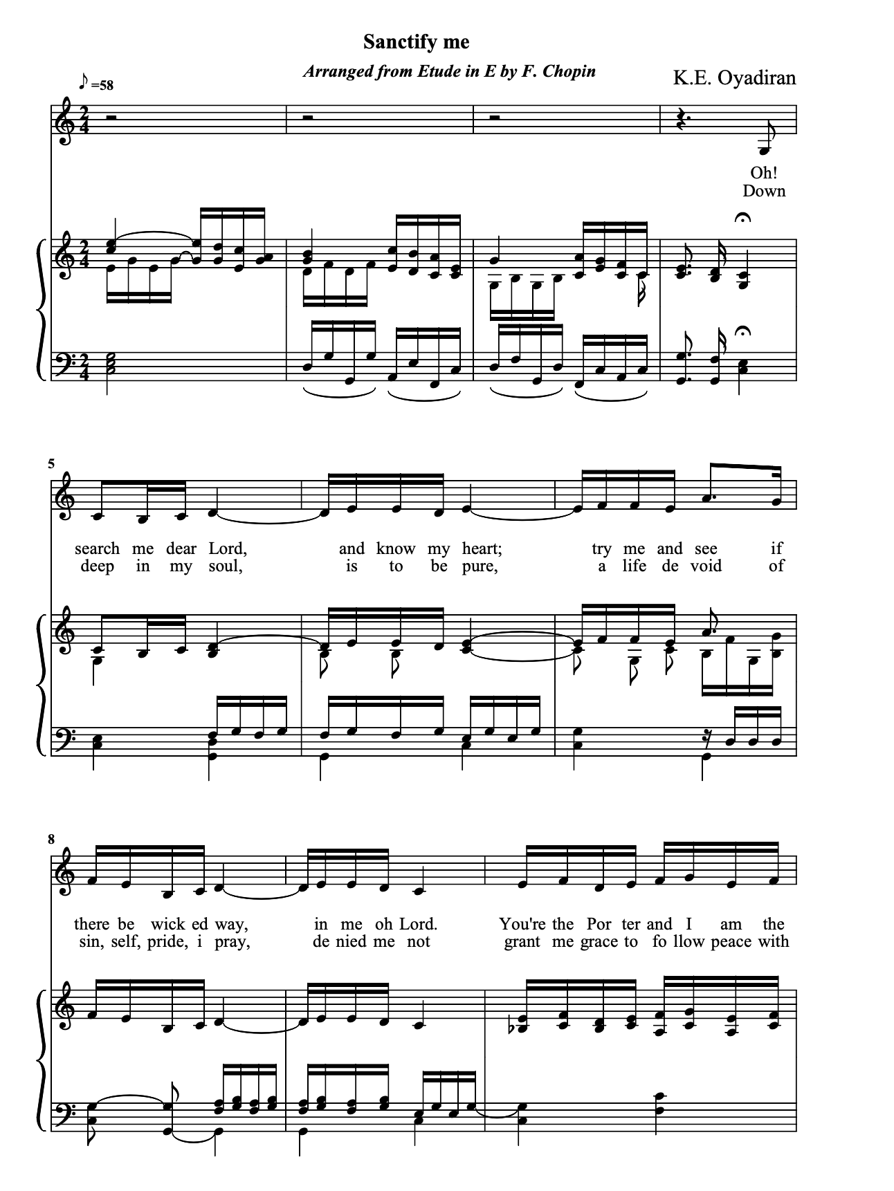 Archive image for Sanctify Me